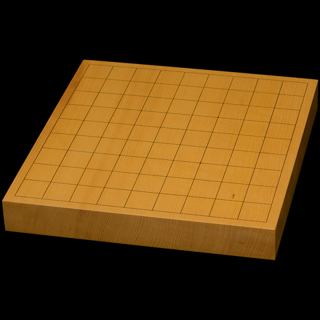 本榧卓上将棋盤　1寸4分（一枚板・天地柾）　sb10472