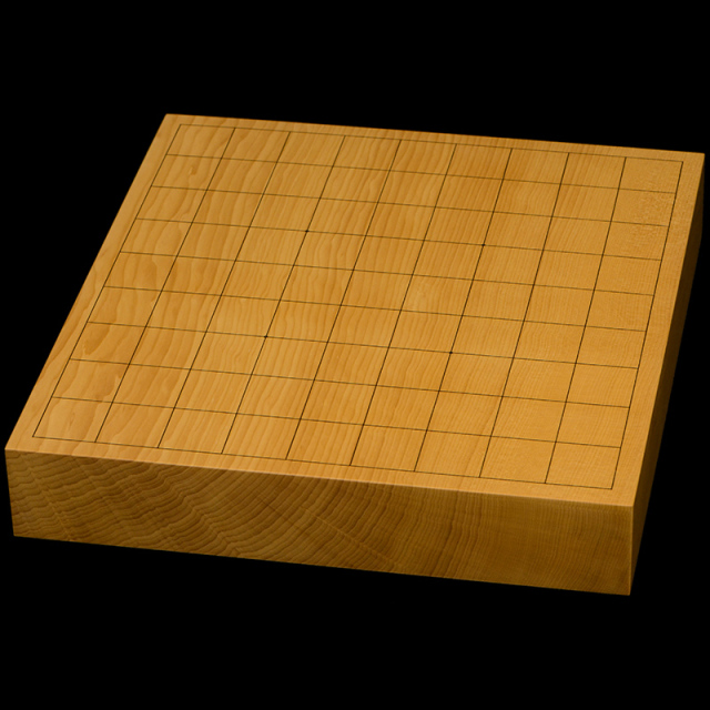 本榧卓上将棋盤　1寸9分（一枚板・追柾）　sb10499