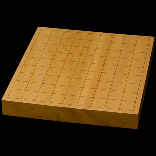 本榧卓上将棋盤　1寸4分（一枚板・木裏）　sb10500
