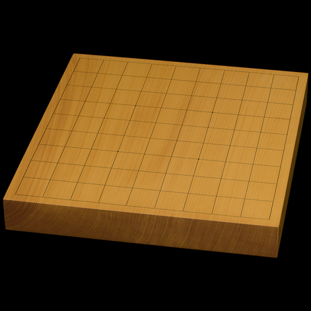 本榧卓上将棋盤　1寸5分（一枚板・追柾）　sb10516