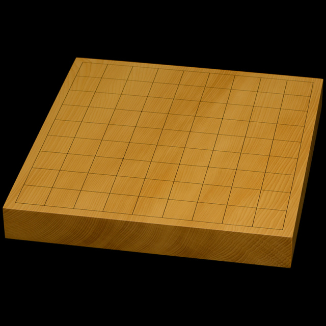 本榧卓上将棋盤　1寸4分（一枚板・追柾）　sb10526