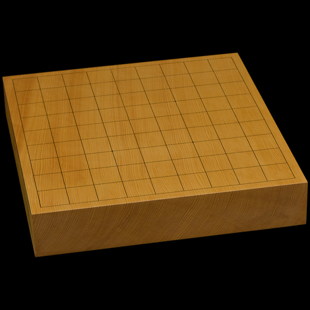 本榧卓上将棋盤　2寸（一枚板・天地柾）　sb20663