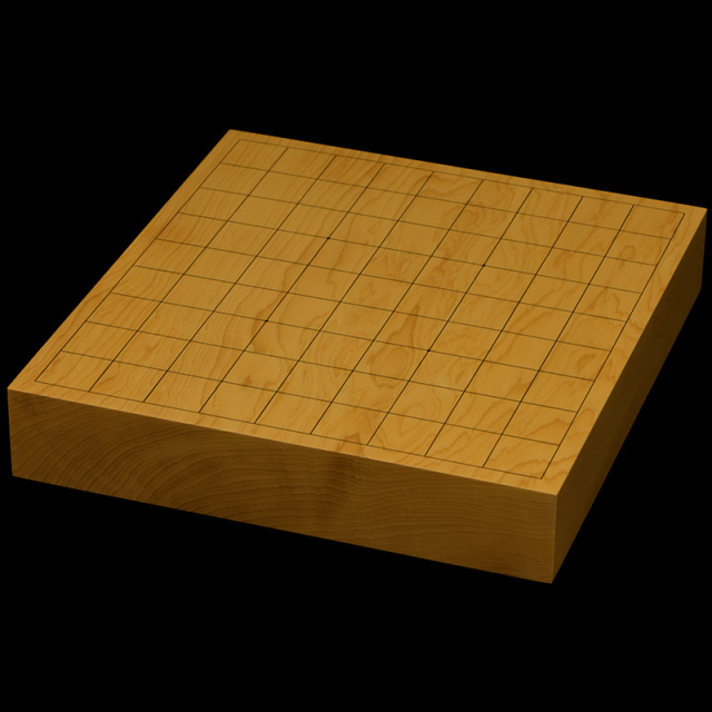 本榧卓上将棋盤　2寸（一枚板・木表）　sb20670