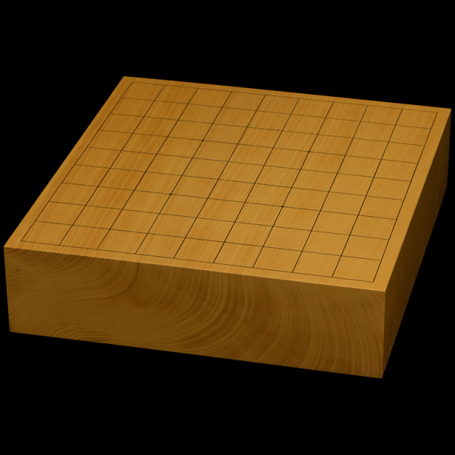 本榧卓上将棋盤　2寸8分（一枚板・天柾）　sb20671