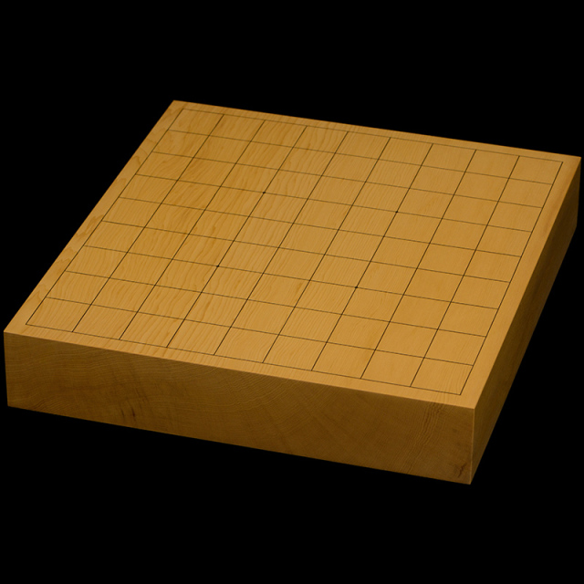 本榧卓上将棋盤　2寸（一枚板・木裏）　sb20688