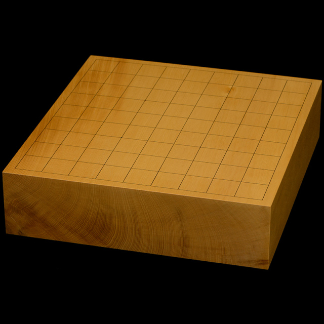 本榧卓上将棋盤　2寸9分（一枚板・天地柾）　sb20700