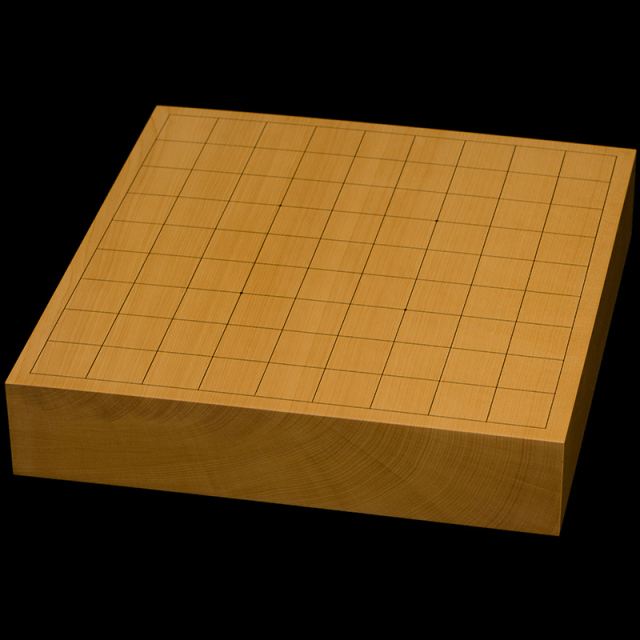 本榧卓上将棋盤　2寸2分（一枚板・追柾）　sb20708