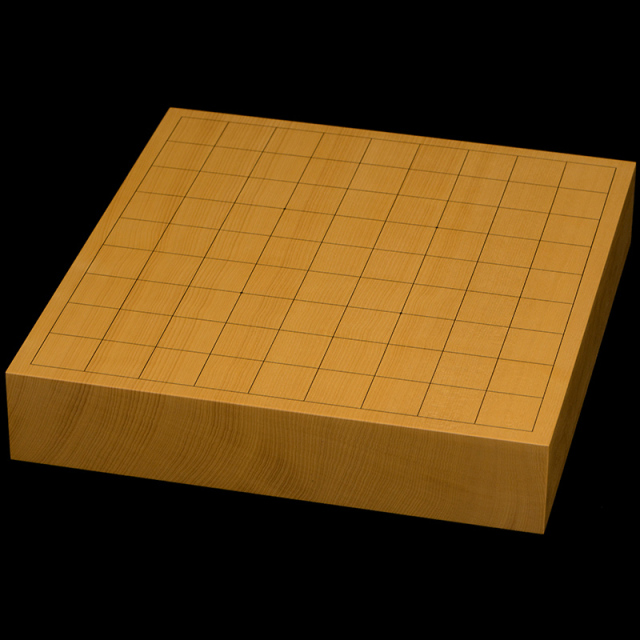 本榧卓上将棋盤　2寸1分（一枚板・天柾）　sb20722