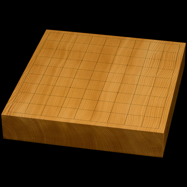 本榧卓上将棋盤　2寸（一枚板・木表）　sb20740