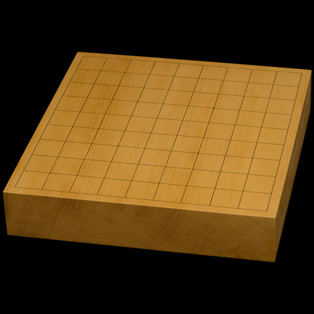 本榧卓上将棋盤　2寸1分（一枚板・天柾）　sb20762
