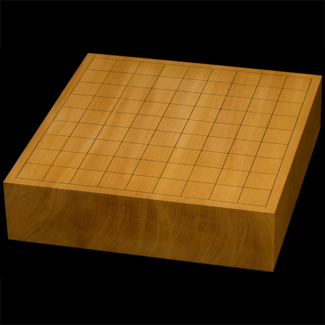 本榧卓上将棋盤　2寸7分（一枚板・天柾）　sb20771