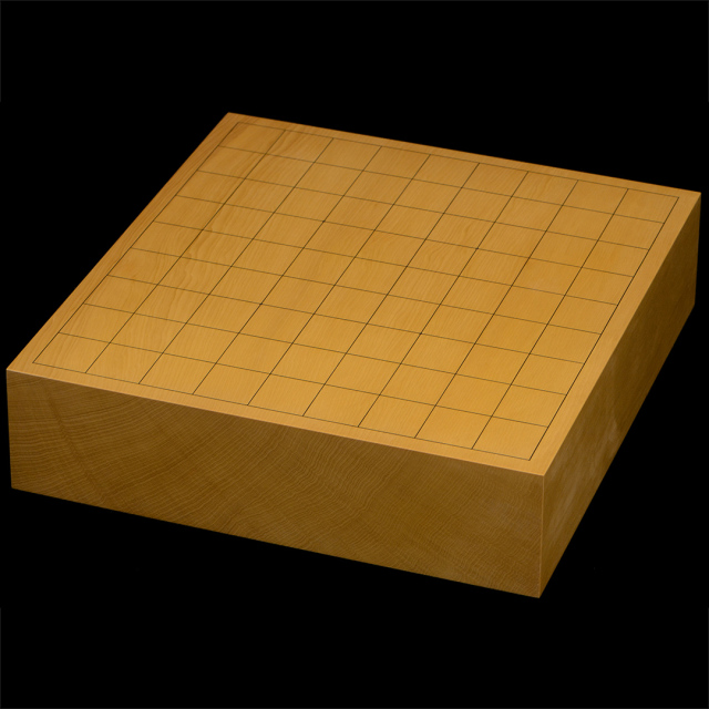 本榧卓上将棋盤　2寸8分（一枚板・追柾）　sb20772