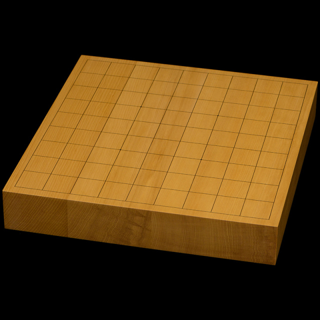 本榧卓上将棋盤　1寸8分（ハギ盤）　st10070