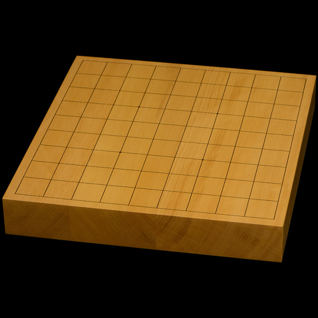 本榧卓上将棋盤　1寸7分（ハギ盤）　st10071