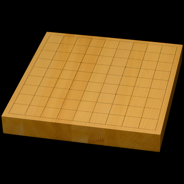 国産本榧卓上将棋盤 1寸5分（ハギ盤） st10095 | 前川榧碁盤店