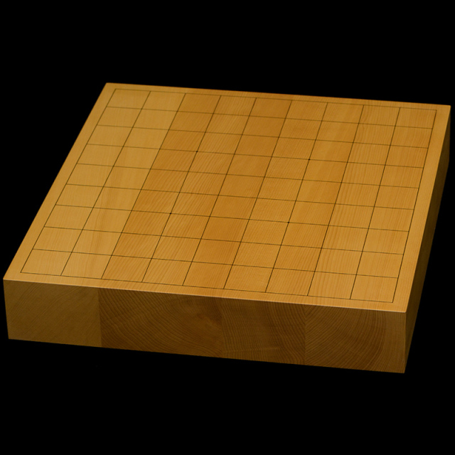 本榧卓上将棋盤　1寸9分（ハギ盤）　st10115