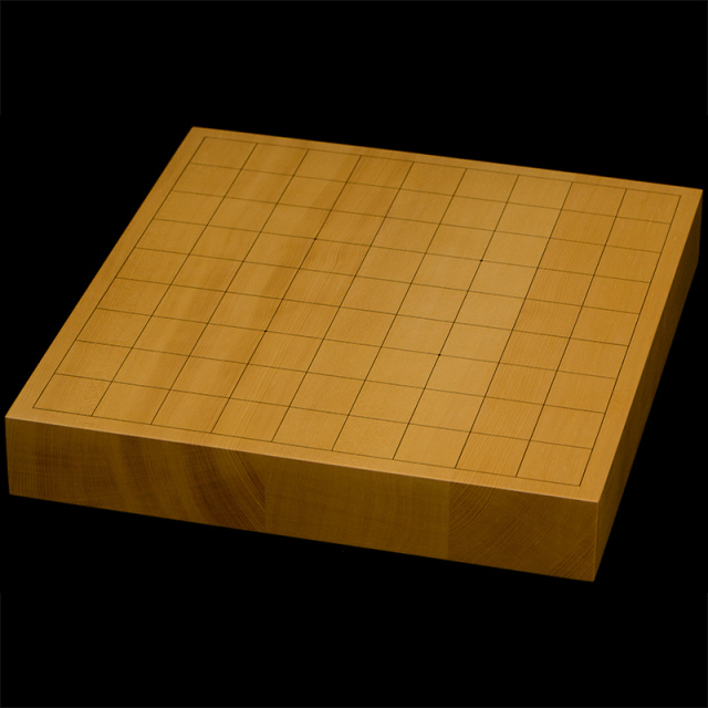 本榧卓上将棋盤　1寸7分（ハギ盤）　st10120