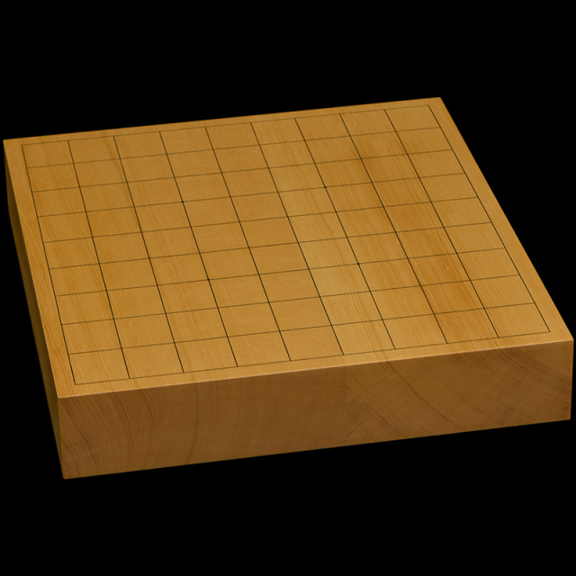 本榧卓上将棋盤　2寸（ハギ盤）　st20050