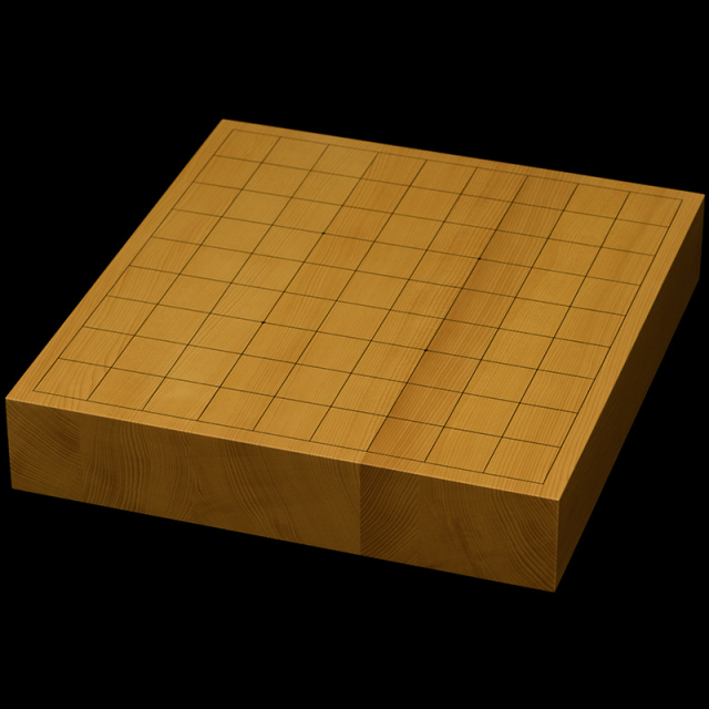 本榧卓上将棋盤　2寸1分（ハギ盤）　st20051