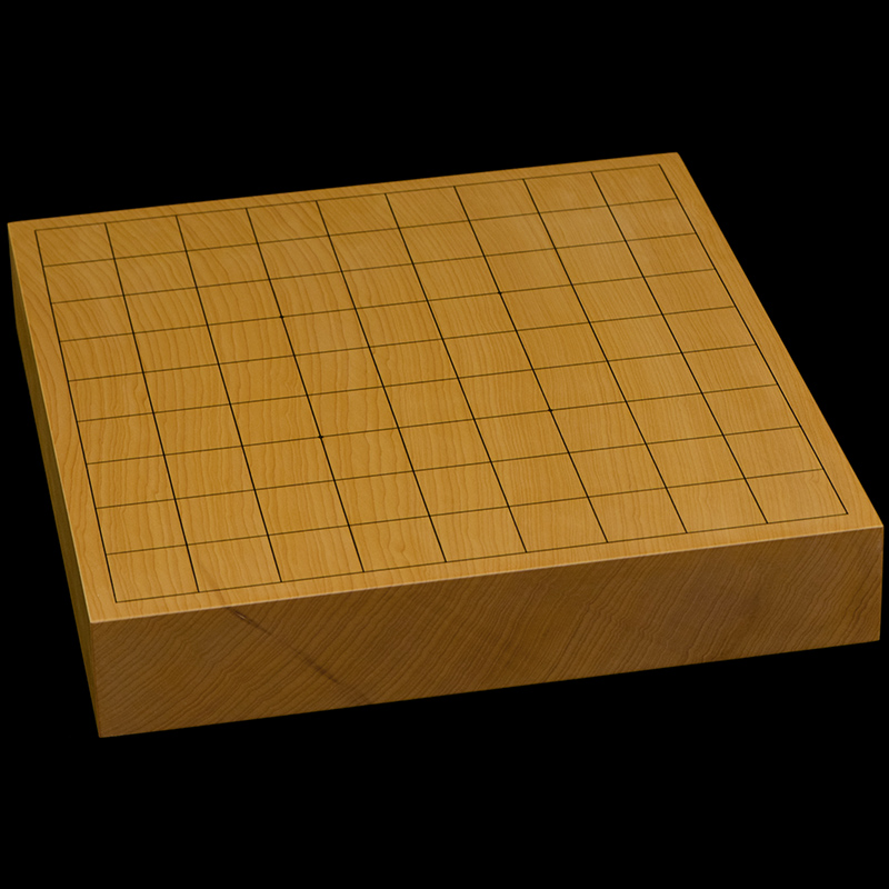 本榧卓上将棋盤　1寸9分（一枚板・天柾）　sb10408