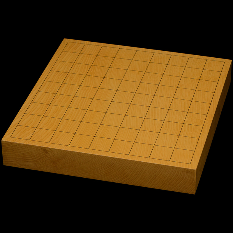 本榧卓上将棋盤　1寸7分（一枚板・追柾）　sb10444