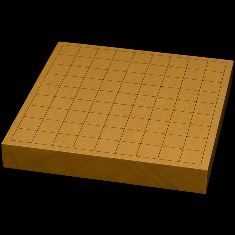 本榧卓上将棋盤　1寸5分（一枚板・天柾）　sb10451