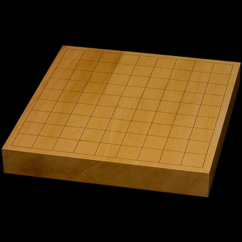 本榧卓上将棋盤　1寸5分（一枚板・天柾）　sb10454