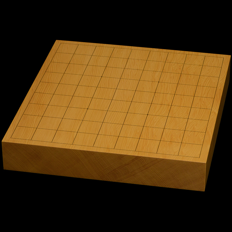 本榧卓上将棋盤　1寸8分（一枚板・木表）　sb10461