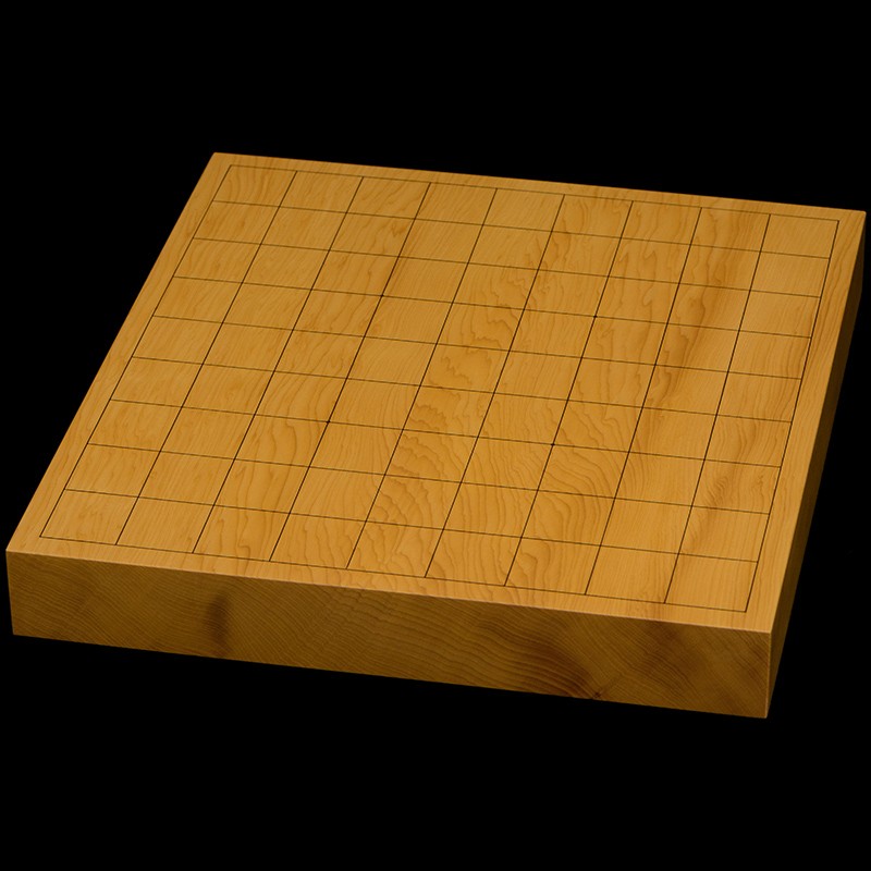 本榧卓上将棋盤　1寸5分（一枚板・木表）　sb10462