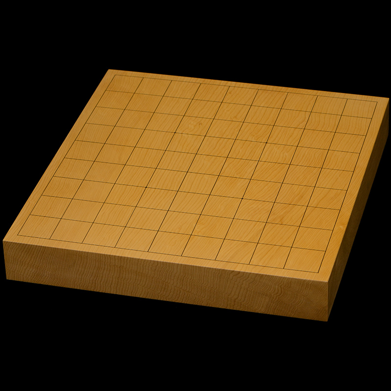 【国産　本榧　将棋盤　6寸　天柾】 国産本榧足付将棋盤 6寸5分（天地柾） sa60033 | 前川榧碁盤店