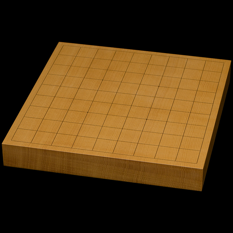 本榧卓上将棋盤　1寸5分（一枚板・天地柾）　sb10480