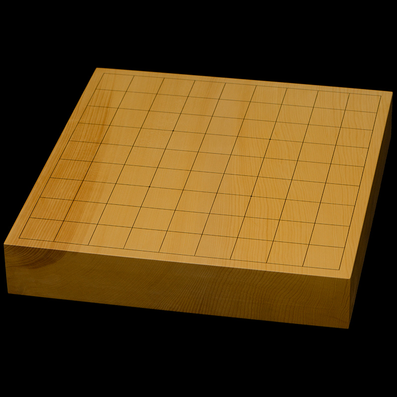 本榧卓上将棋盤　1寸9分（一枚板・天柾）　sb10504