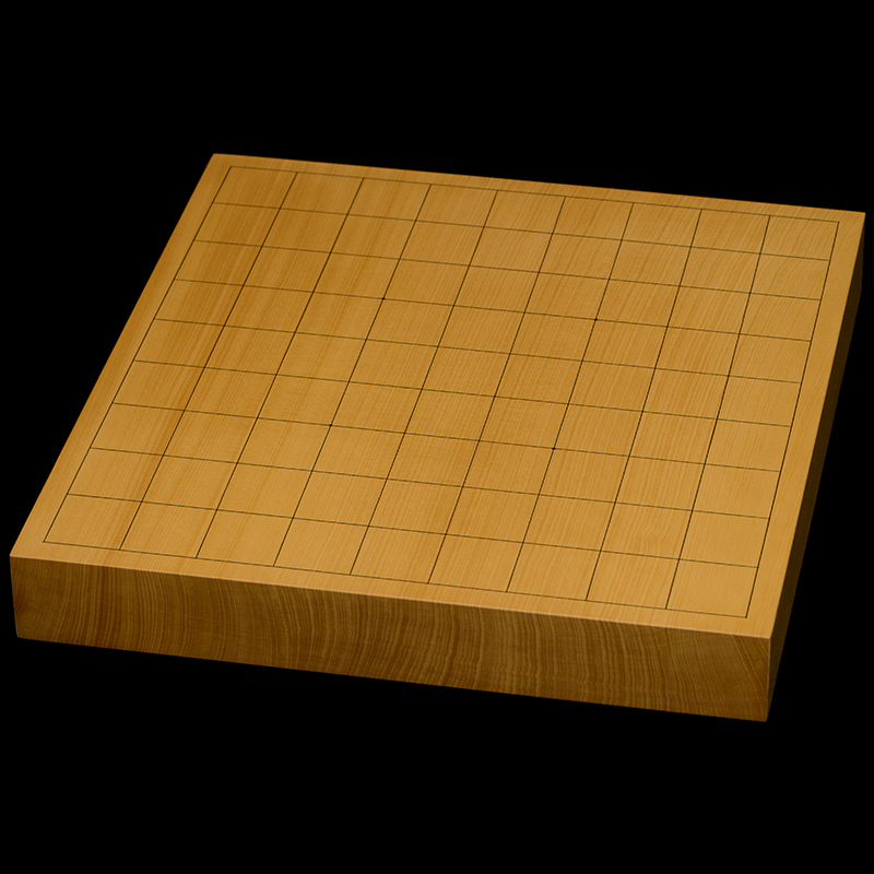 本榧卓上将棋盤　1寸5分（一枚板・天柾）　sb10506