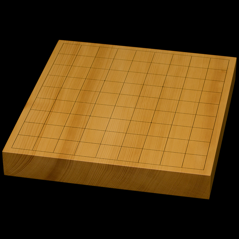 本榧卓上将棋盤　1寸5分（一枚板・天柾）　sb10518