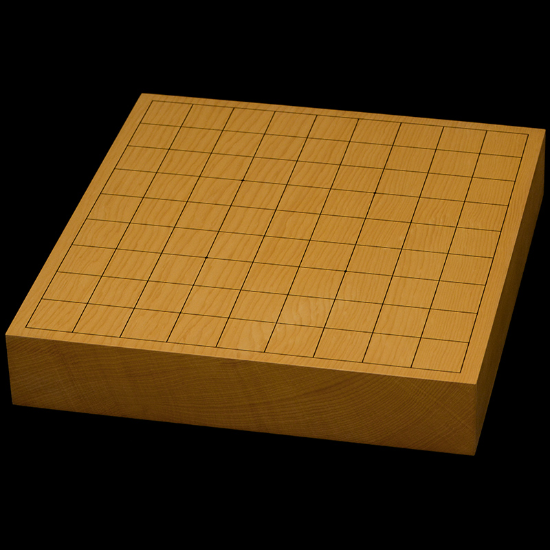 本榧卓上将棋盤　1寸9分（一枚板・追柾）　sb10541