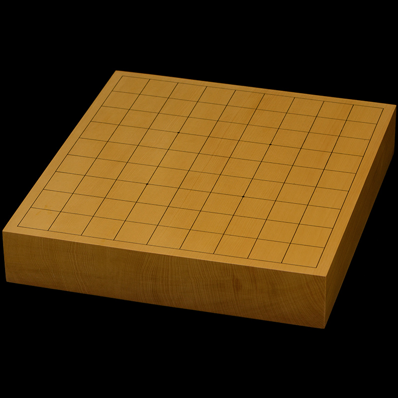 本榧卓上将棋盤　2寸（一枚板・天地柾）　sb20682