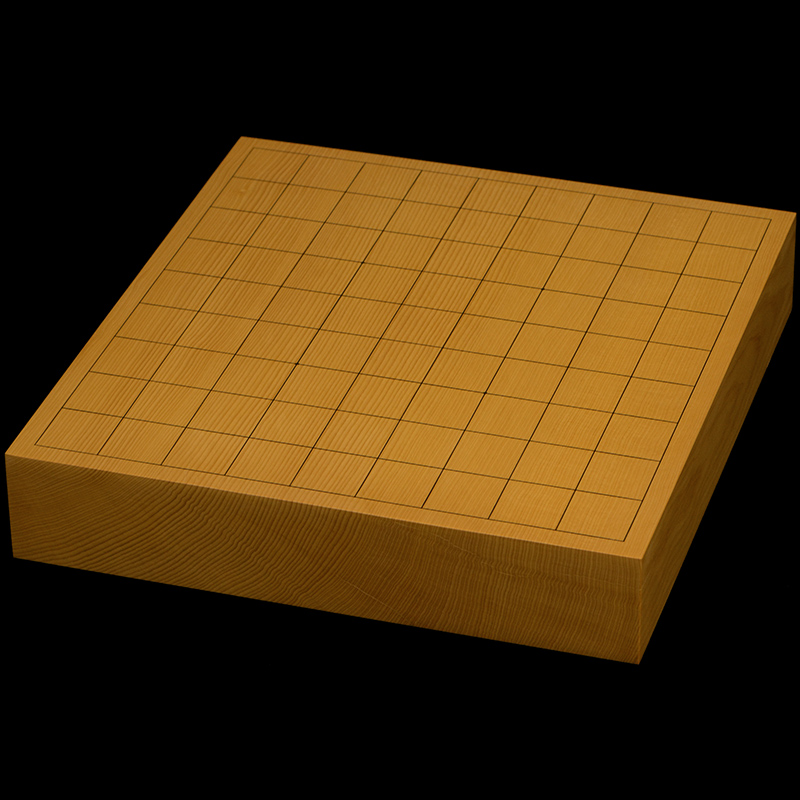 本榧卓上将棋盤　2寸1分（一枚板・天柾）　sb20686