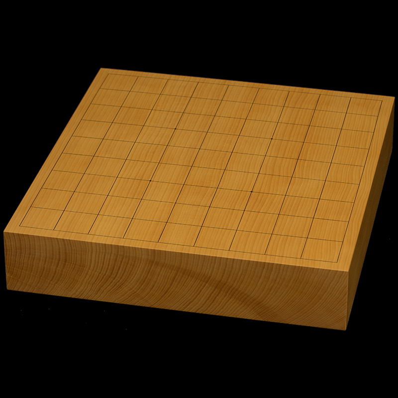 本榧卓上将棋盤　2寸2分（一枚板・天地柾）　sb20701