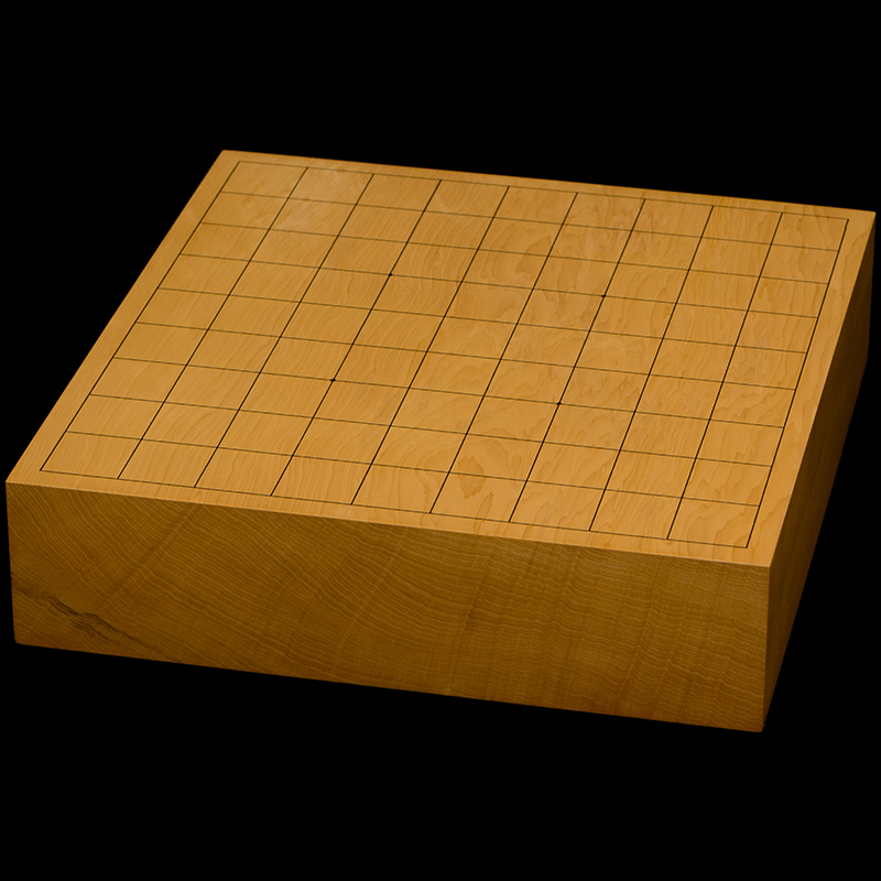 本榧卓上将棋盤　2寸7分（一枚板・木裏）　sb20707