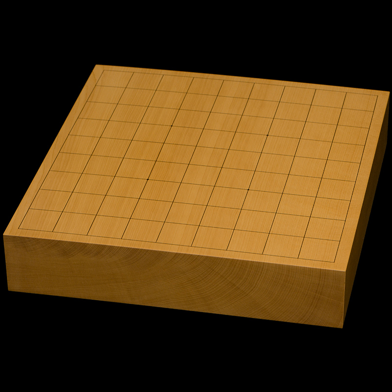 本榧卓上将棋盤　2寸2分（一枚板・追柾）　sb20708