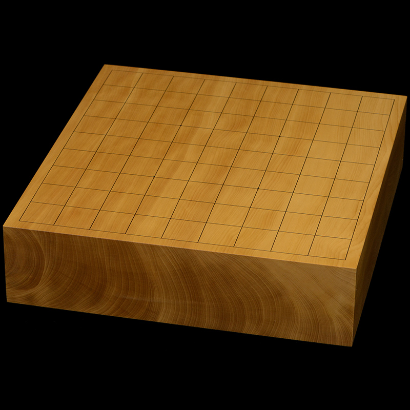 本榧卓上将棋盤　2寸8分（一枚板・天柾）　sb20714