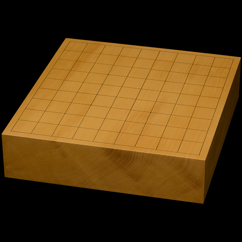 本榧卓上将棋盤　2寸7分（一枚板・天柾）　sb20717