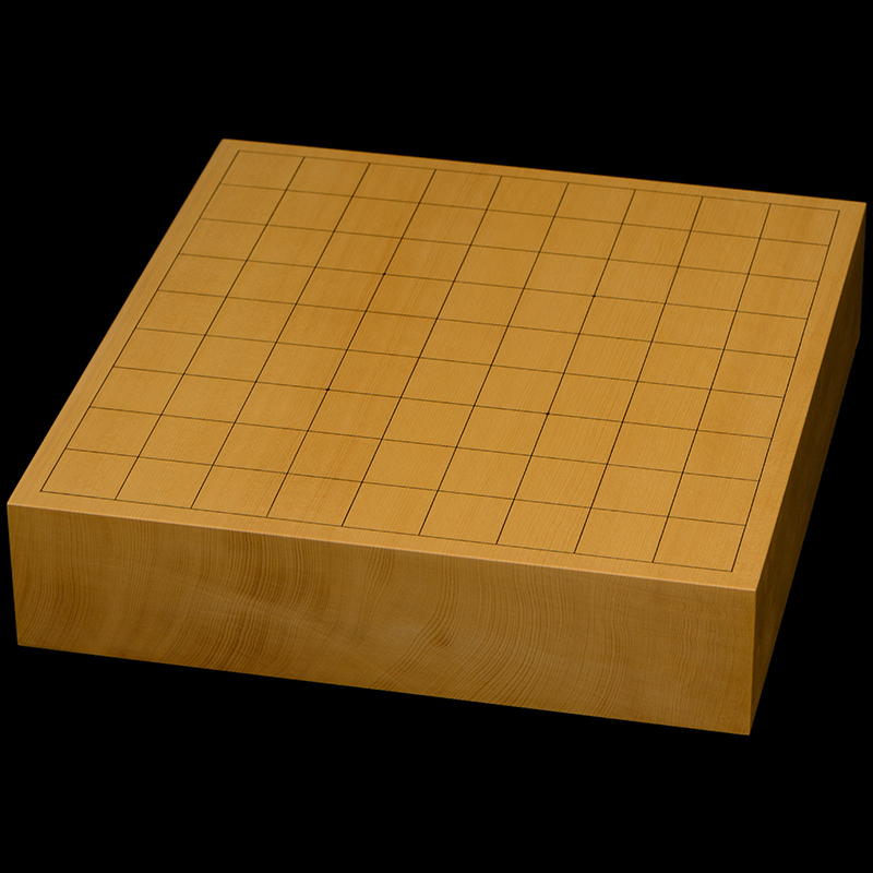 本榧卓上将棋盤　2寸5分（一枚板・天地柾）　sb20726