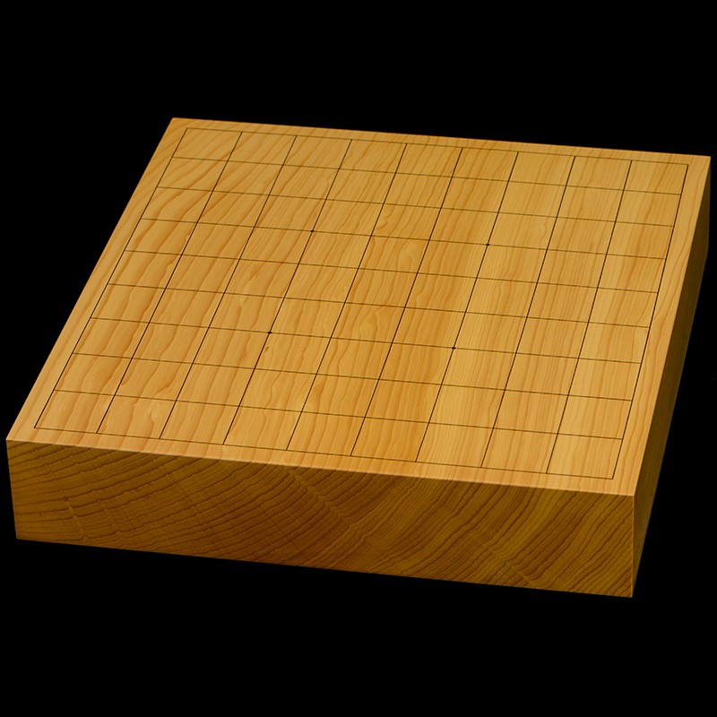 国産本榧卓上将棋盤　2寸（一枚板・追柾）　sb20739