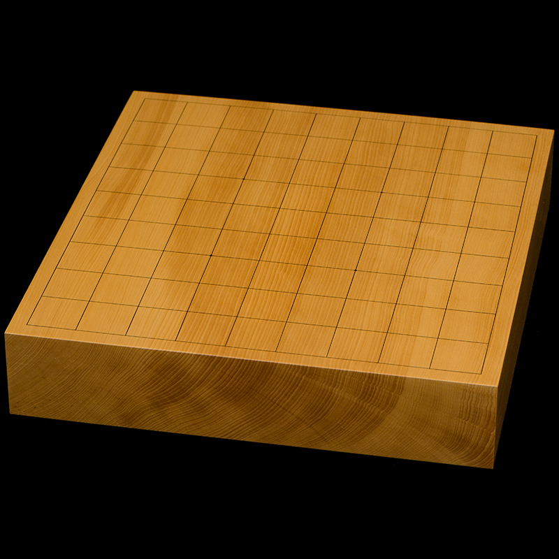 本榧卓上将棋盤　2寸2分（一枚板・天柾）　sb20745