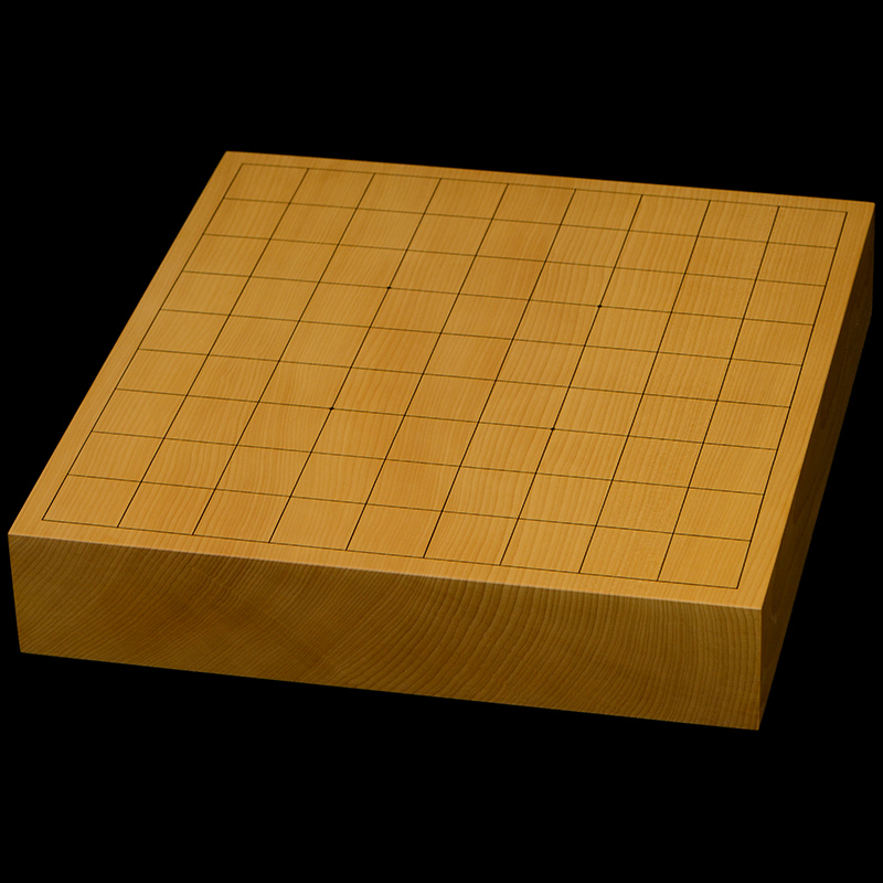 本榧卓上将棋盤　2寸1分（一枚板・天柾）　sb20747
