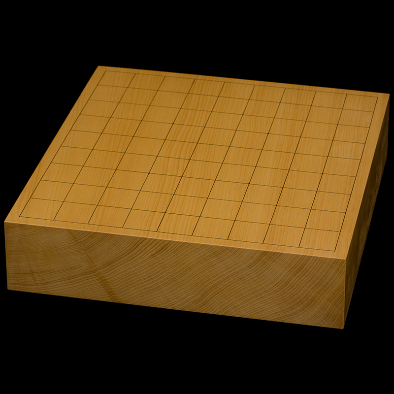 本榧卓上将棋盤　2寸5分（一枚板・追柾）　sb20767