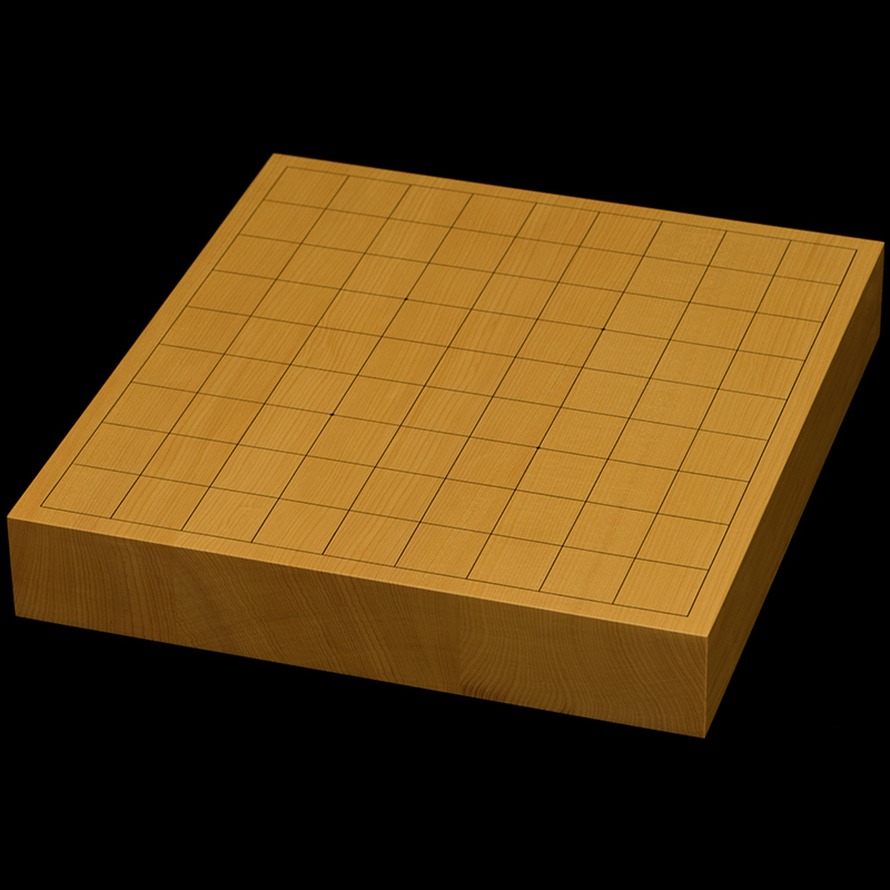 本榧卓上将棋盤　1寸8分（ハギ盤）　st10066
