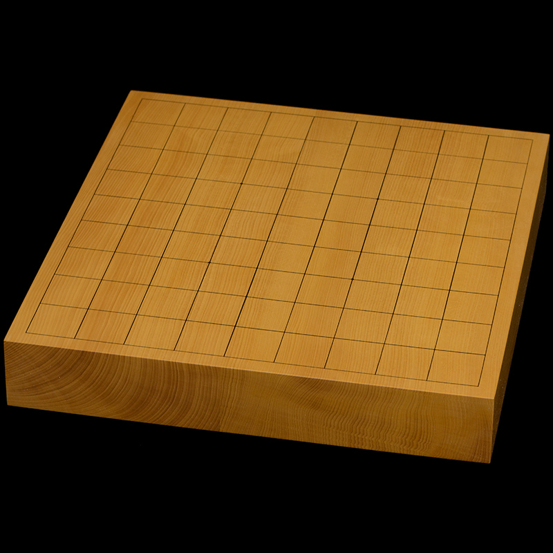 本榧卓上将棋盤　1寸7分（ハギ盤）　st10079
