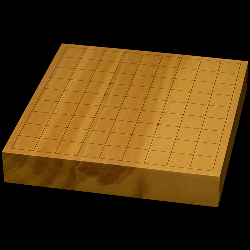 本榧卓上将棋盤　1寸8分（ハギ盤）　st10081
